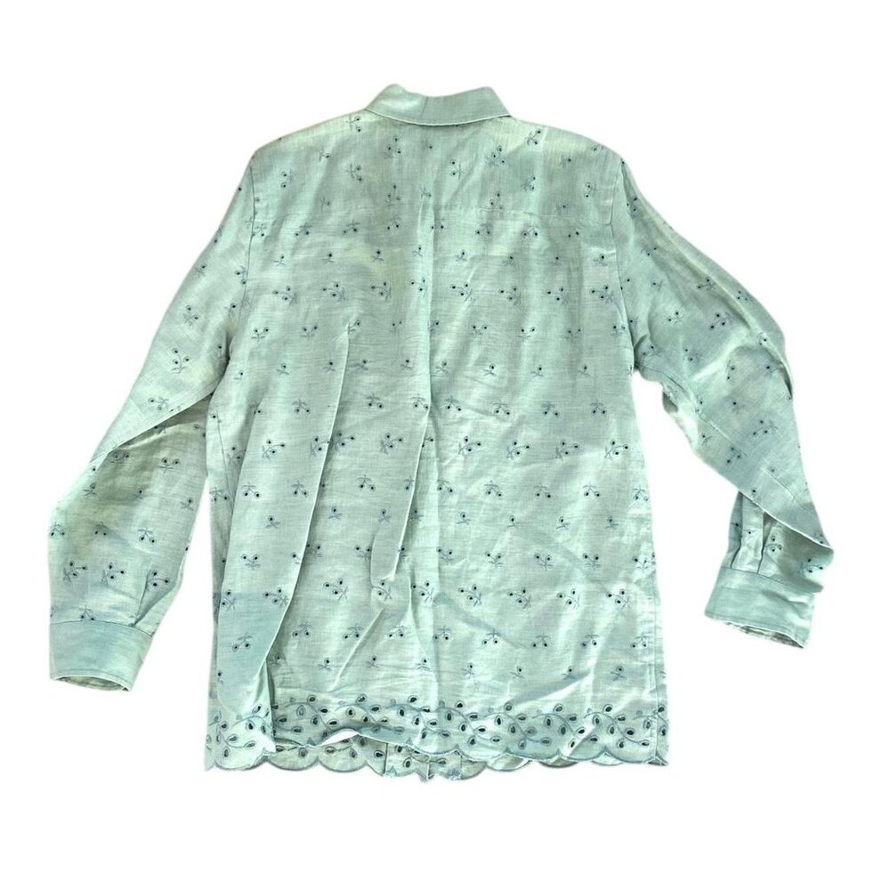 Ralph Lauren Light Green Button Down Shirt - Picture 4 of 6